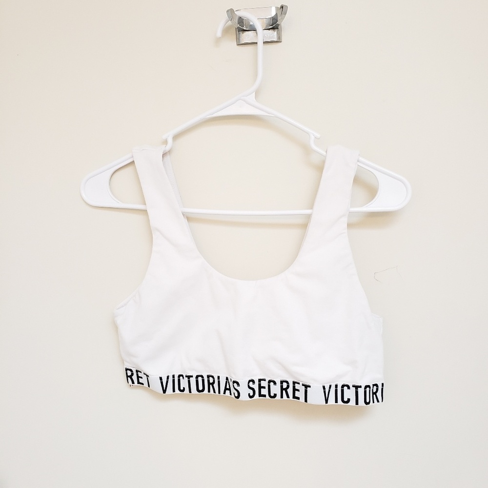 Victoria's Secret Logo Bralette Sports Bra XL